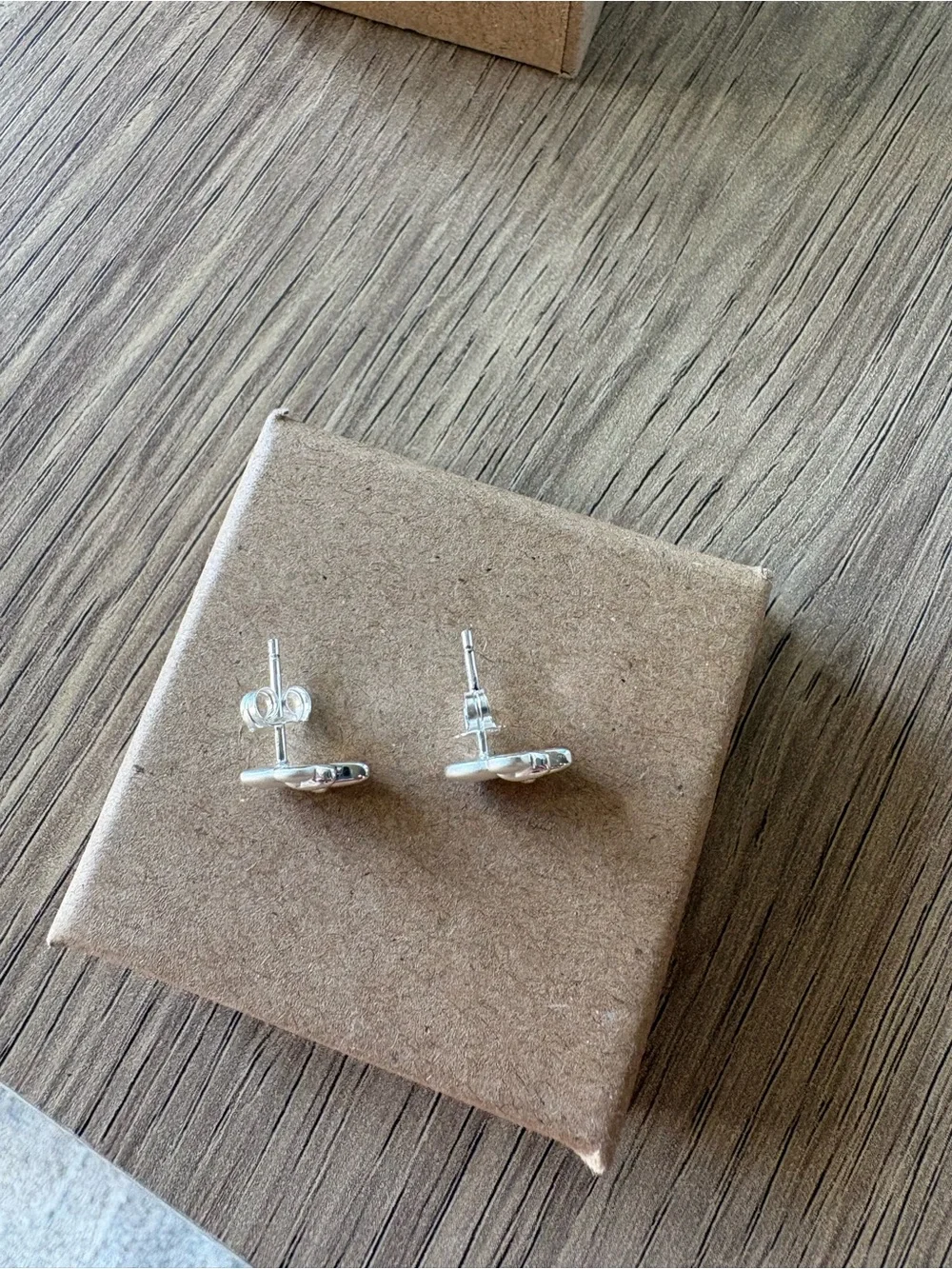 Disney Sterling Silver Minnie Mouse Stud Earrings